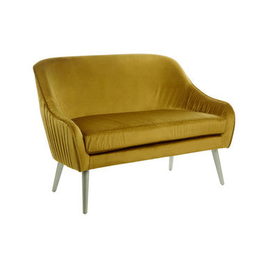 Louxor Mustard Velvet Sofa
