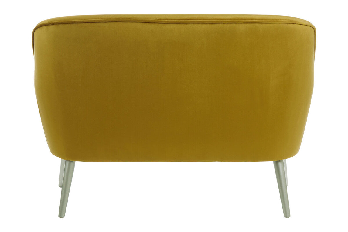 Louxor Mustard Velvet Sofa