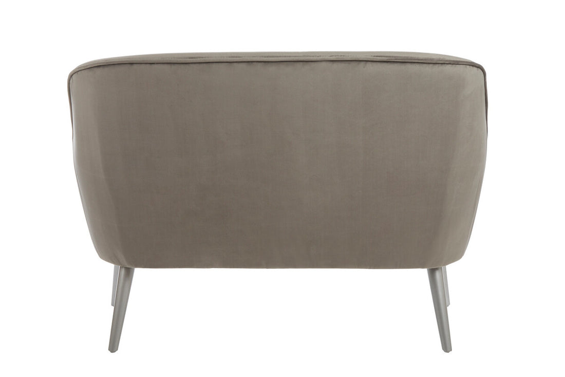 Grey Velvet Sofa, Louxor