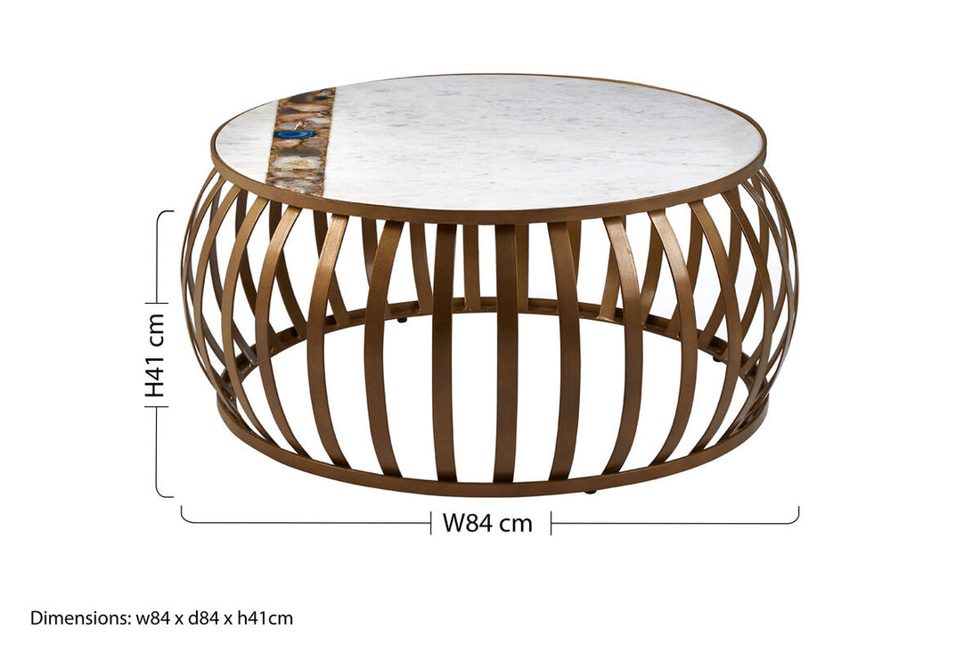 Vizzini Round Coffee Table