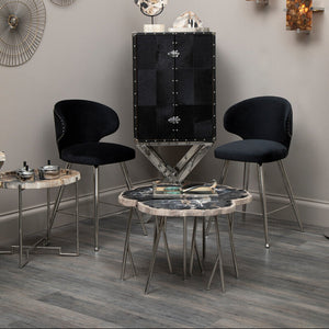 Relic Dark Petrified Wood Coffee Table