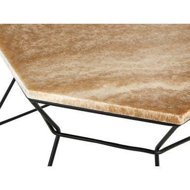 Relic Coffee Table With Natural Onyx Top