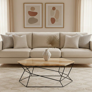 Relic Coffee Table With Natural Onyx Top