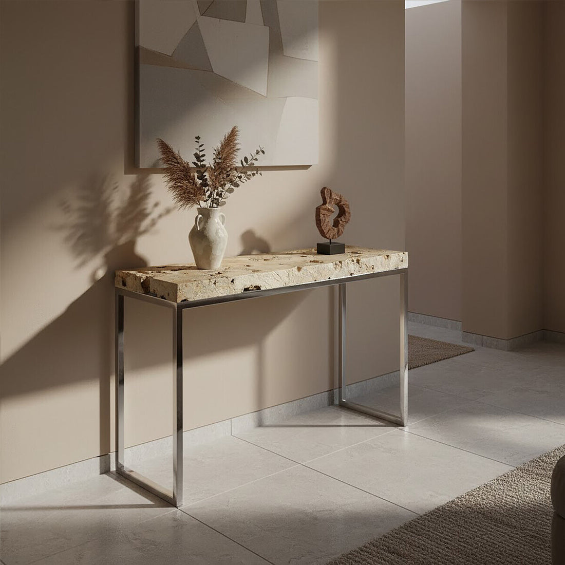 Relic Cheese Stone Console Table