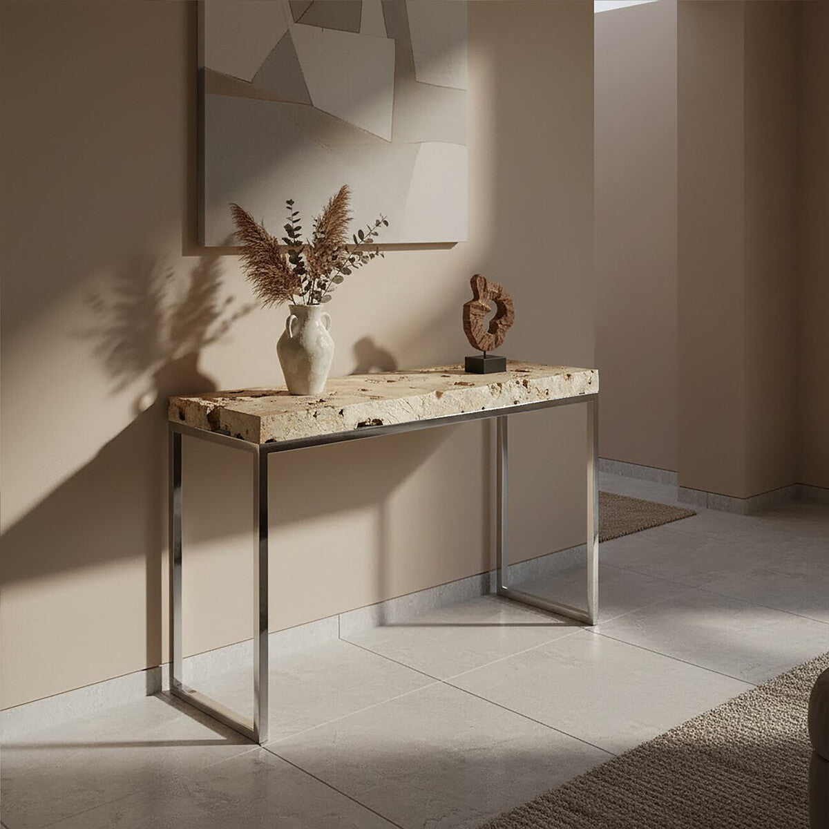 Relic Cheese Stone Console Table