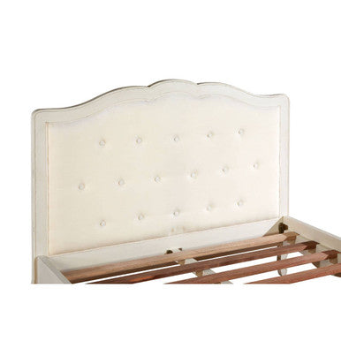 Loire White Double Bed - Image 5