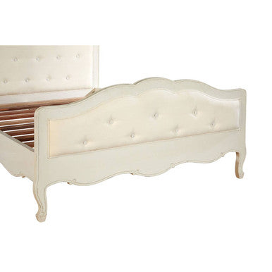 Loire White Double Bed - Image 6
