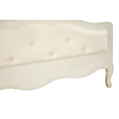 Loire White Double Bed - Image 7