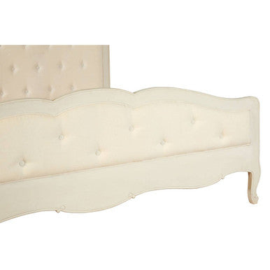 Loire White Super Kingsize Bed - Image 7