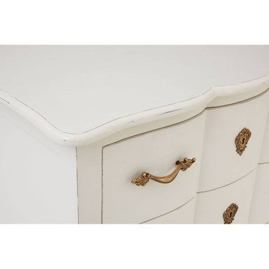 Loire 3 Drawer White Chest - Image 5