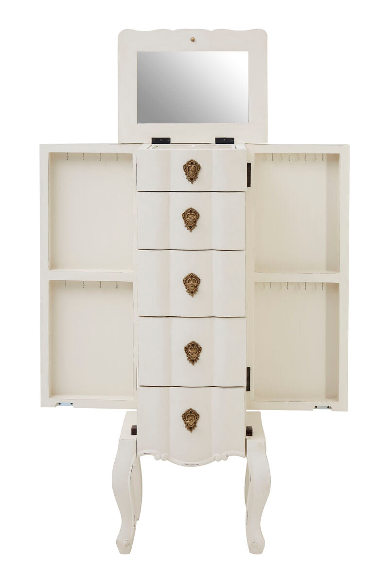 Loire 5 Drawer Small Chest White - Image 6