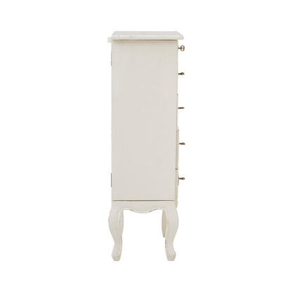Loire 5 Drawer Small Chest White