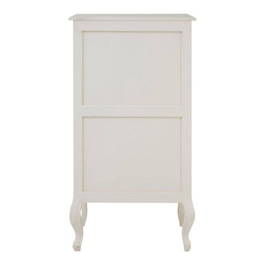 Loire 5 Drawer White Chest