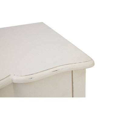 Loire 5 Drawer White Chest