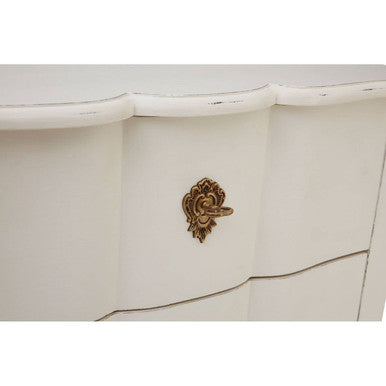 Loire 5 Drawer White Chest - Image 8