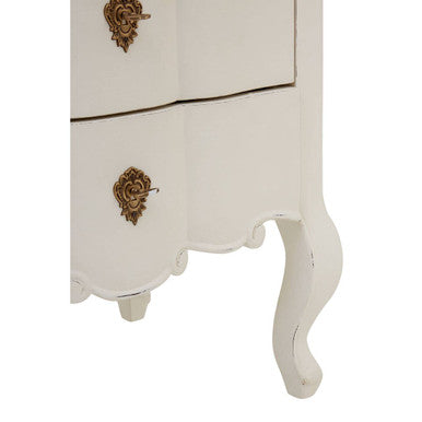 Loire 5 Drawer White Chest - Image 10