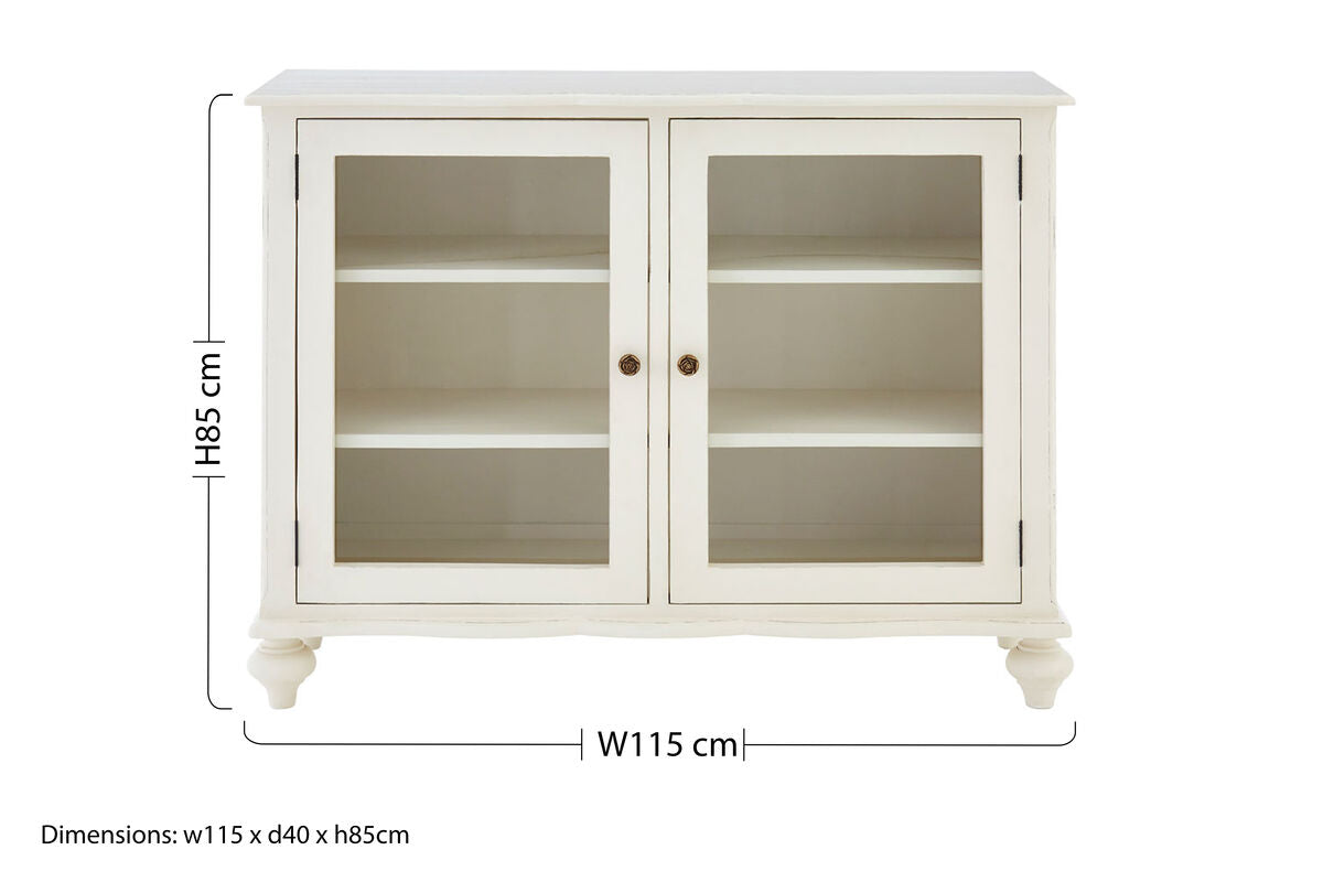 Loire 2 Door Display Cabinet
