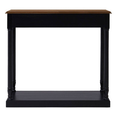 Loire 1 Drawer Black Console Table