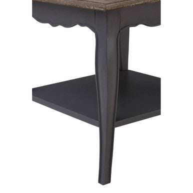 Loire Dark Grey Single Shelf Console Table