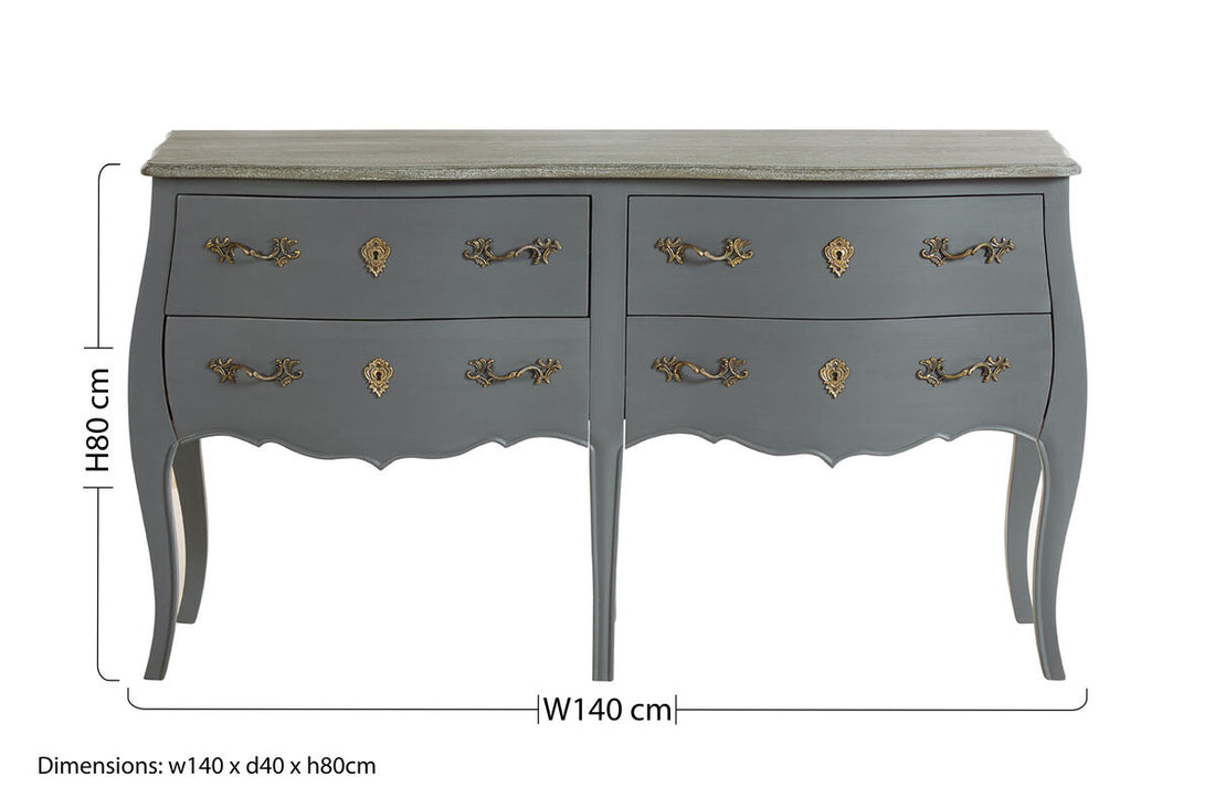 Loire 4 Drawer Double Chest - Image 9