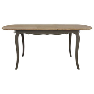 Loire Grey Wash Wooden Extending Dining Table