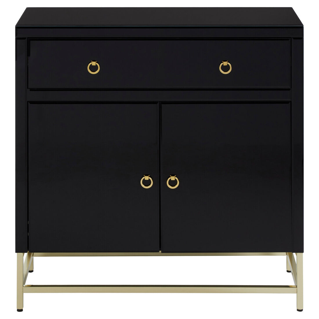 Kensington Townhouse Black Cabinet