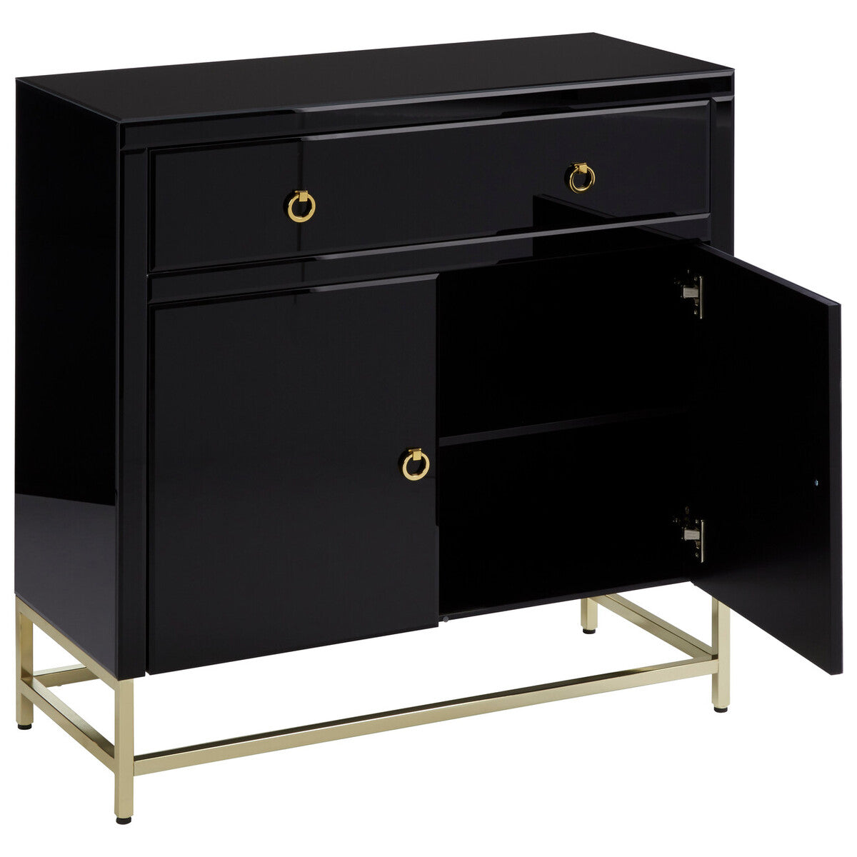 Kensington Townhouse Black Cabinet