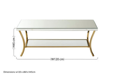 Kensington Townhouse Silver Coffee Table - Image 9