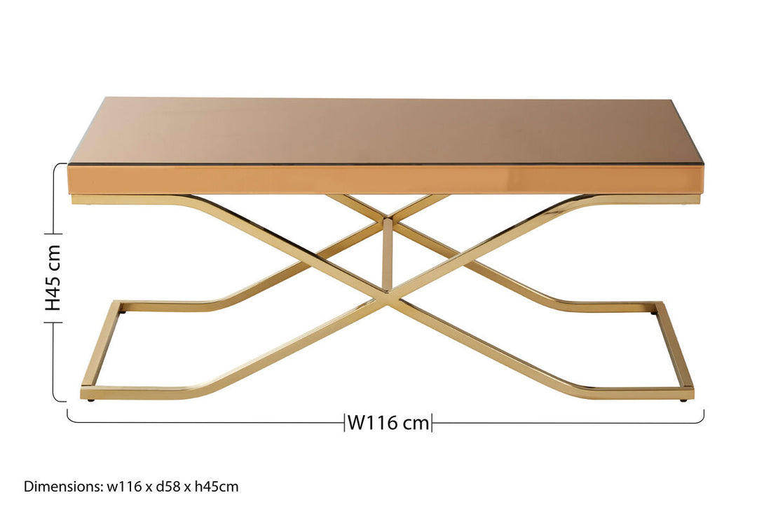 Kensington Townhouse Light Brown Coffee Table - Image 8