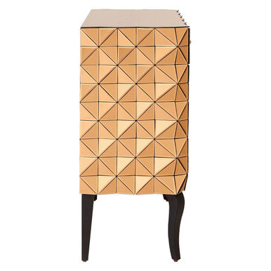 Soho Copper Finish Cabinet