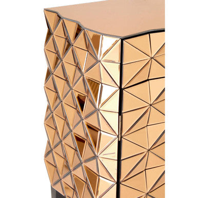 Soho Copper Finish Cabinet - Image 9