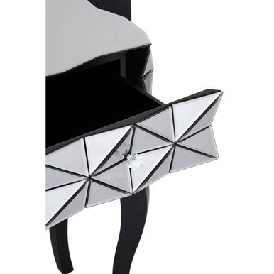 Soho 2 Drawer  Bed Side Table in 3D effect