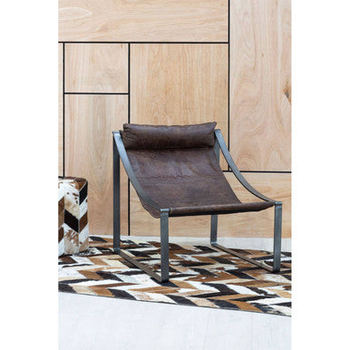 Hoxton Brown Leather Chair