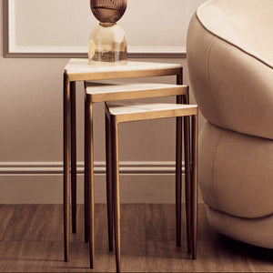 Shalimar Nest Of 3 Tripod Tables