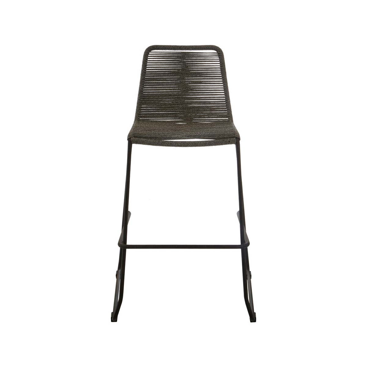Sisal Grey Rope Bar Chair