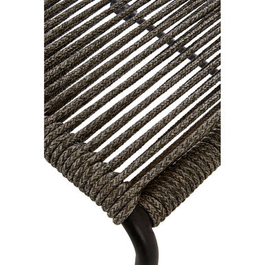 Sisal Grey Rope Bar Chair - Image 6