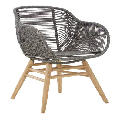 Sisal Grey Rope Armchair