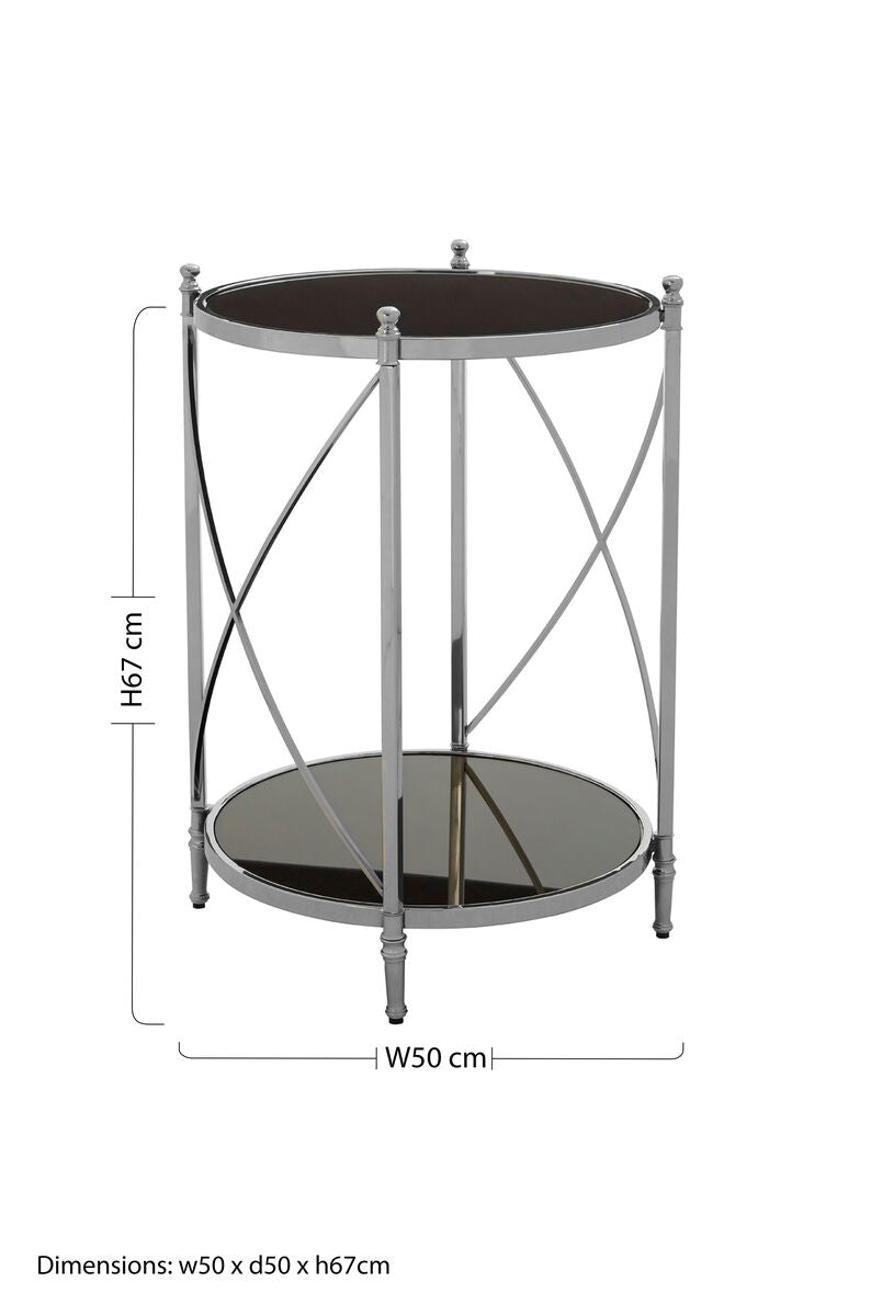 Hoffmann Round Side Table - Image 7
