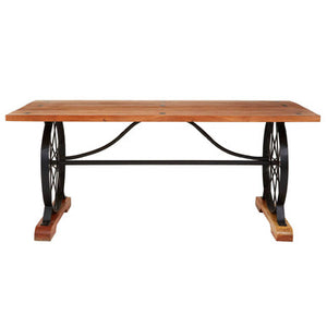 Nandri Acacia Wood Rectangular Dining Table