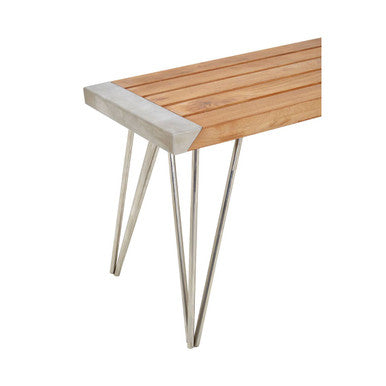 Nandri Teak Wood Bench