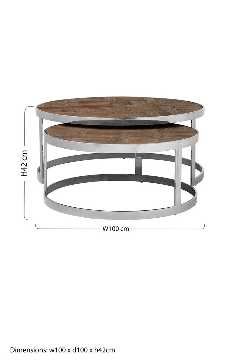 Mitra Nest Of 2 Tables - Image 4