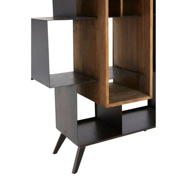 Mason Black Iron Frame Shelf Unit - Image 8