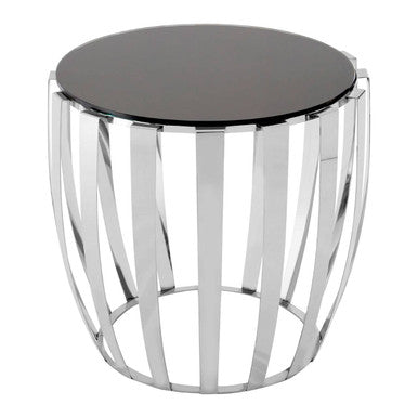 Yasmin Stainless Steel Side Table