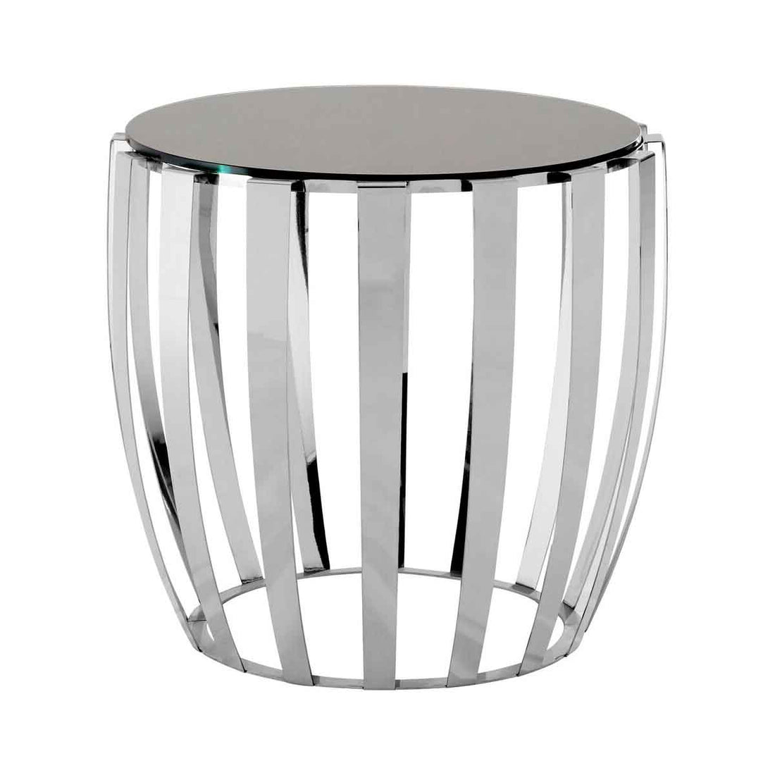 Yasmin Stainless Steel Side Table