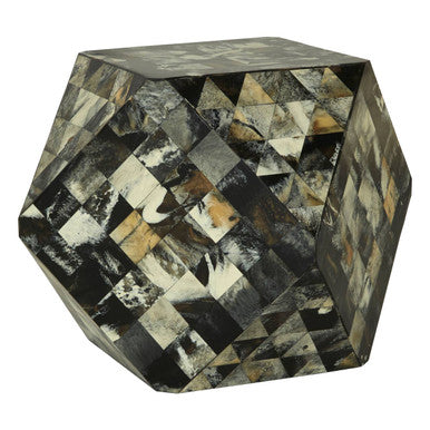 Marlox Mosiac Geometric Side Table