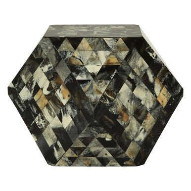 Marlox Mosiac Geometric Side Table