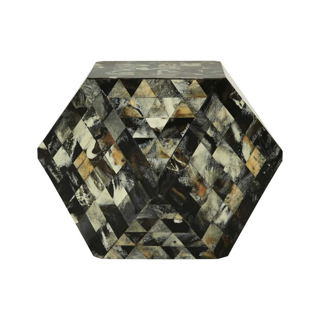 Marlox Mosiac Geometric Side Table
