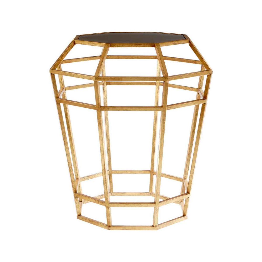 Zariah Mirror Top and Geometric Base Table