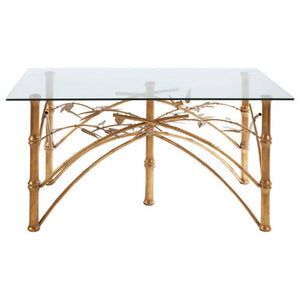 Zariah Table With Bamboo Design Legs