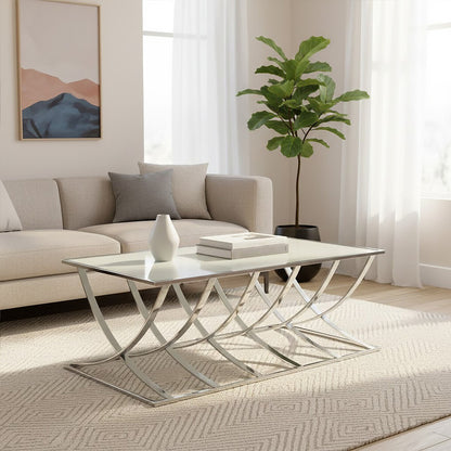 Reena Silver Coffee Table